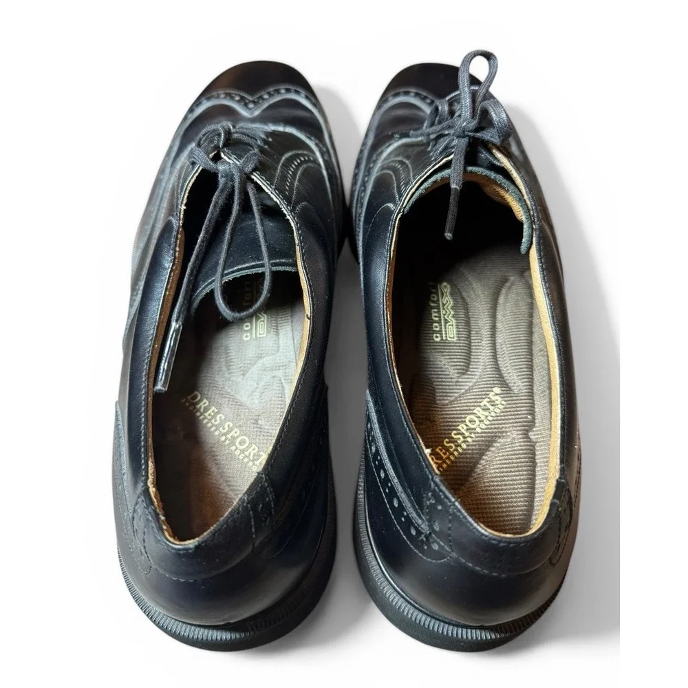 Rockport DressSports Wingtip Oxford Shoes‎ Men's 13 M Black Leather